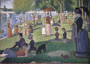 A Sunday afternoon on the is land of la grande jatte Georges Seurat